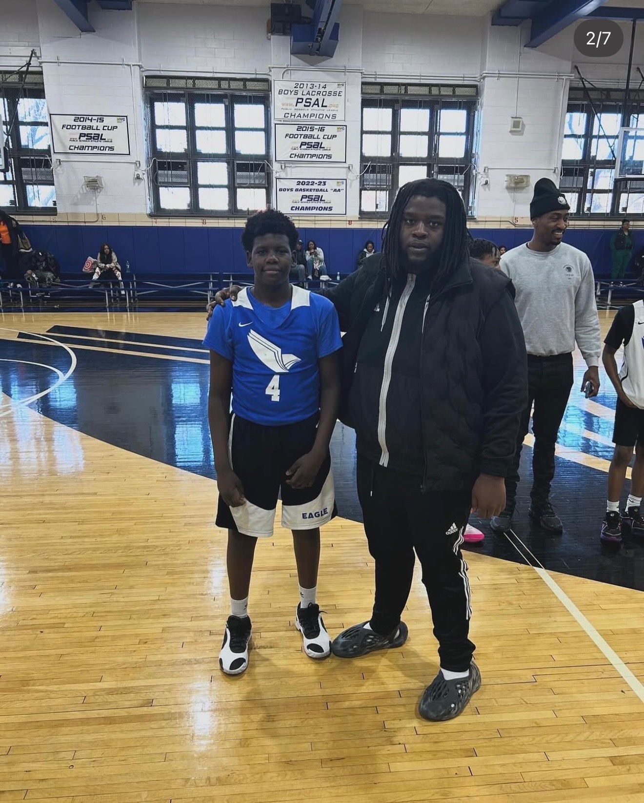 Keyshawn Bryant after winning MVP at Eagle Academy Middle School Classic